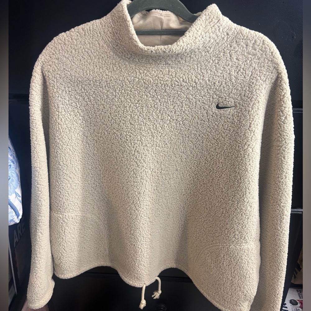Nike Therma-Fit Cream Fleece Jacket